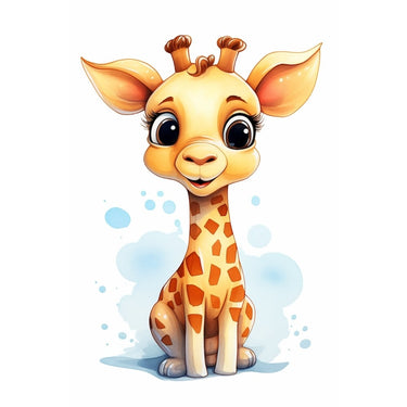 Giraffe Canvas for Baby
